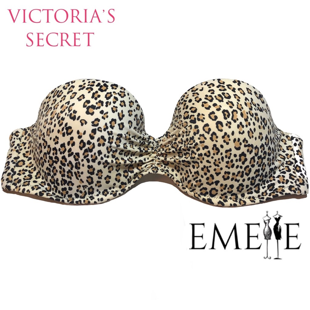 Victoria’s Secret Swim Top Cheetah Print 36C